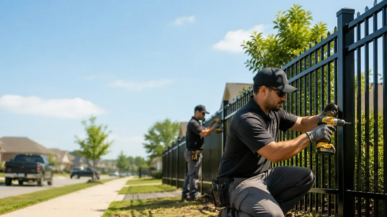 Metal Fence Installation in Graford, TX